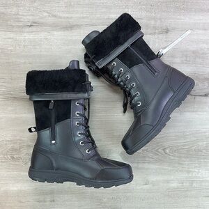 🍁UGG🍁  BUTTE II TOGGLE TALL BLACK CWR KIDS WINTER WATER PROOF TALL BOOTS